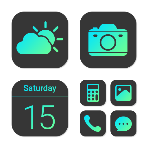 Wow Chocomint Theme, Icon Pack icon