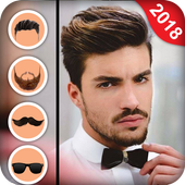Men Hair &amp; Beard Style - Men Mustache Photo Editor icon