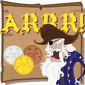 Arrr, my coins!!! Pirate Game أيقونة