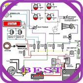 Electrical Diagram For Car icon