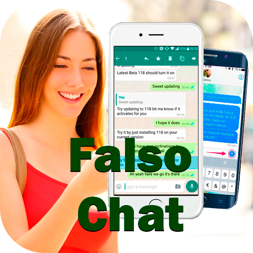 Como Crear Conversaciones Falsas Guía - Chat Falso icon