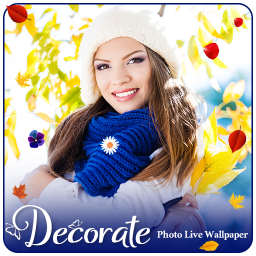 Decorate Photo Live Wallpaper icon