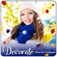 Decorate Photo Live Wallpaper on 9Apps