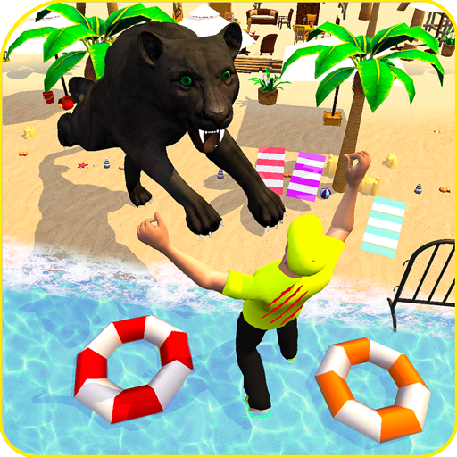 Angry Black Wild Panther Simulator 2019 icon