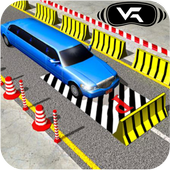 VR リムジン パーキング 車 3D icon