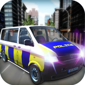 Police Van Driver Simulator 3D أيقونة