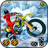 Snow Mountain Bike  Racing - Offroad Biker 3D icon