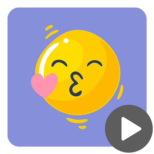 Animated Stickers for whats WA icon
