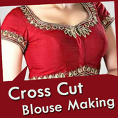 CROSS CUT - Blouse Cutting &amp; Stitching Videos App icon