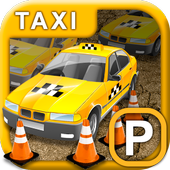 Taxi Car Parking Free Game icon