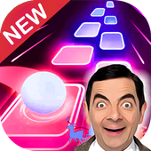 Dancing Tiles Hop : Mr. Bean Magic Piano Beat icon