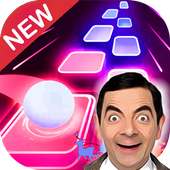 Dancing Tiles Hop : Mr. Bean Magic Piano Beat