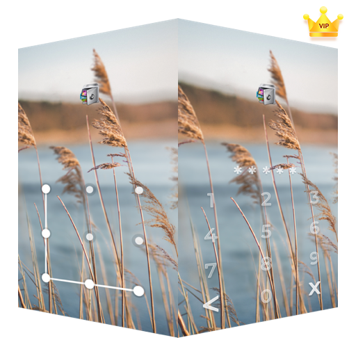 AppLock Live Theme Reeds – Paid Theme icon