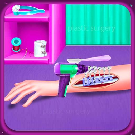 plastic surgery games injector surgery simulator icon