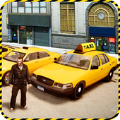 Crazy Taxi Cab Sim 2018 icon