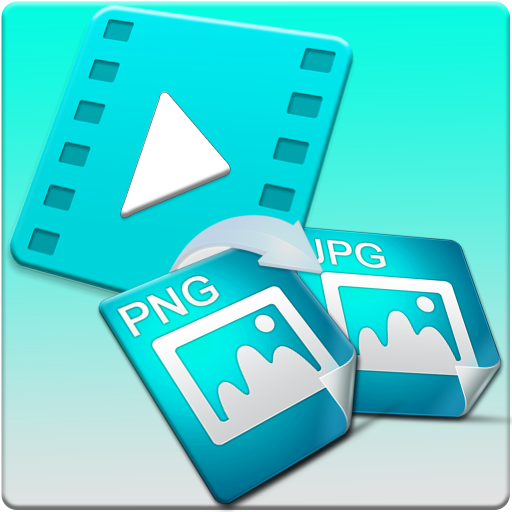 Snap photos from videos: Video to image converter icon