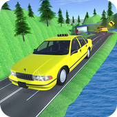 taxi bestuurder sim: heuvel icon