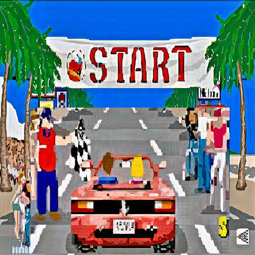 ikon Racing Game 1986