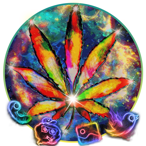 Smoky, Weed, RastaTema Latar Hias ikon icon