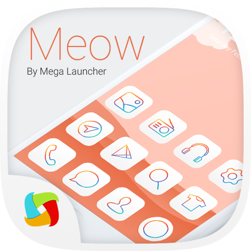 Meow Theme for Mega Launcher icon