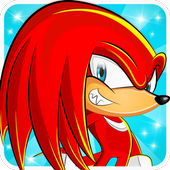 knuckles dash : red somic icon