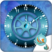 ikon Clock Wheel Free Widget