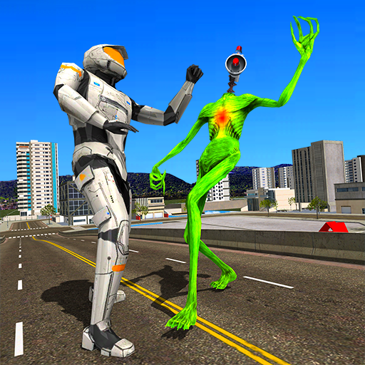 Siren Head Vs Robot 3D - Boxing Ring Fighting Game icon