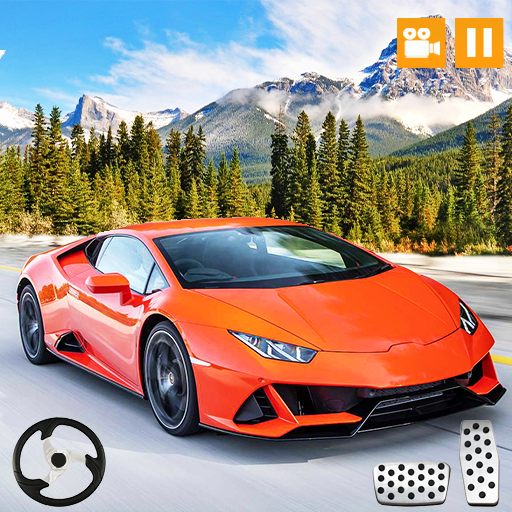 Mountain Car Driving Uphill lambo Car Games 2020 icon