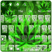 (FREE 2018)Weed Rasta Smoke Keyboard Theme icon