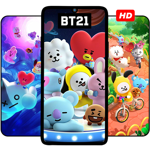 Cute BT21 Wallpapers 3D icon