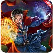 Superhero Dr. Black Magic : Strange Fighting Arena