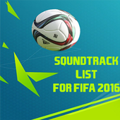 FIFA 16 Soundtrack List icon