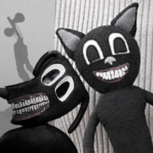 Scary Cartoon Dog Angry Cartoon Cat Versus icon