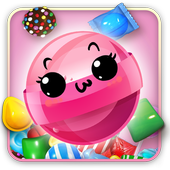 Color Candy Crush Saga Keyboard Theme أيقونة