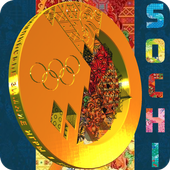 Sochi Gold Live Wallpaper Free icon