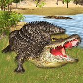 Crocodile Attack Sniper Hunter - Swamp Survival 3D icon
