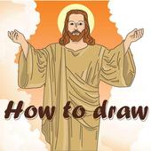 Draw the Bible Jesus icon