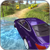 Offroad Car Drift Simulator: C63 AMG Driving icon