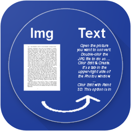 Images to Text Converter for offline free convert icon