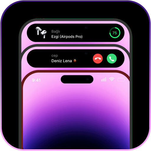 Dynamic Notch iOS 16 info icon