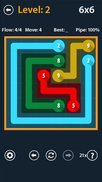 Dots Number Connect With Pipe screenshot 1