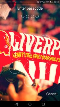 Passcode lock screen for Liverpool FC 2018 screenshot 3