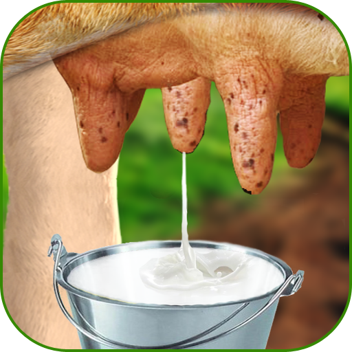 Cow Milk Game-Free icon