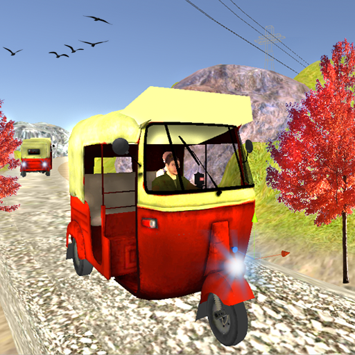 Offroad Tourist Tuk Tuk Auto Rickshaw Driver icon