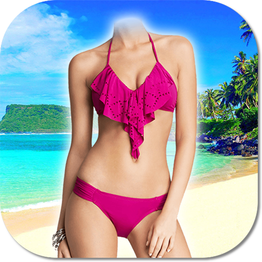 ikon Bikini Suit Photo Montage