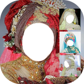 Indonesian Desinger Hijab Wedding Dress Frames icon