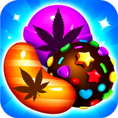 Weed Crush Match 3 Candy icon