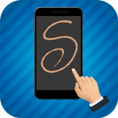 tela de bloqueio gesto icon