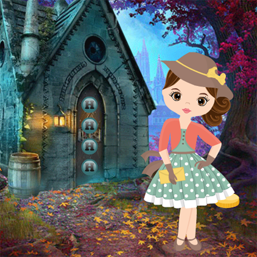 Beautiful Little Girl Rescue Best Escape Game-393 icon