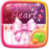 GO SMS PRO SWEET HEART THEME on 9Apps